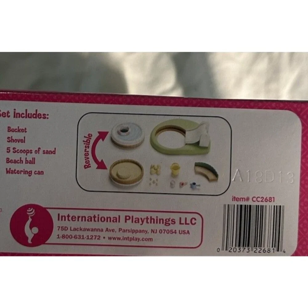 Calico Critters Baby Pool & Sandbox Playset Reversible CC2681